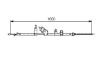 Cable Pull, parking brake -