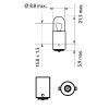 Bulb, direction indicator T4W BA9S