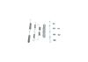 Accessory Kit, brake shoes -