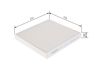 Filter, cabin air VAG - 5Q0 819 644 A