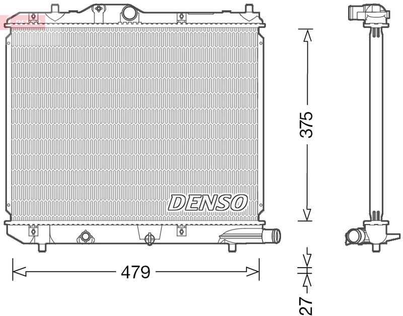 Radiator, engine cooling - Radiator, engine cooling -
