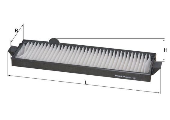 Filter, cabin air SAAB - 05047113