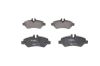 Brake Pad Set, disc brake MERCEDES-BENZ - 008 420 51 20