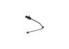 Warning Contact, brake pad wear -