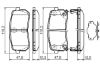 Brake Pad Set, disc brake -