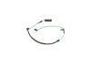 Warning Contact, brake pad wear -
