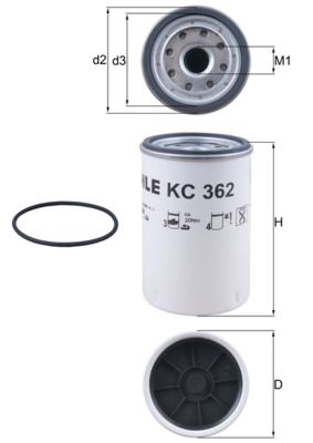 Fuel Filter VOLVO TRUCKS - 20480593