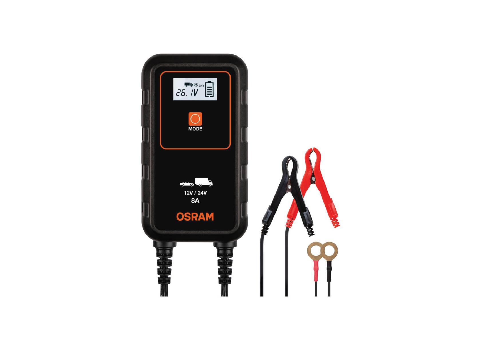 Battery Charger BATTERYcharge 908 12V/24V 8A