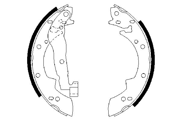 Brake Shoe Set -