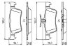 Brake Pad Set, disc brake PSA - 16 113 314 80