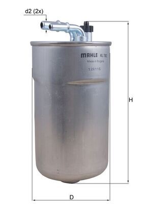 Fuel Filter GENERAL MOTORS - 13286584
