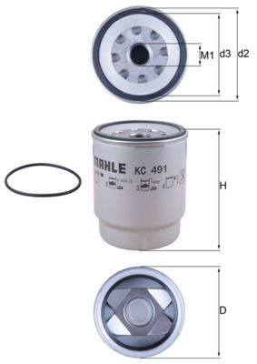 Fuel Filter VOLVO TRUCKS - 20879806