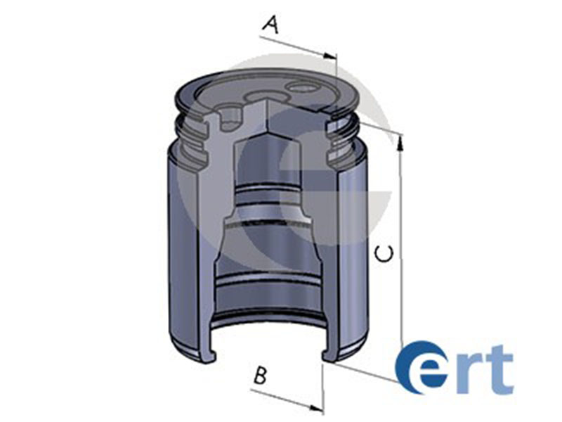 Piston, brake caliper -