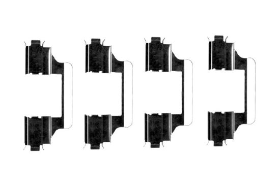 Accessory Kit, disc brake pad -