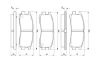 Brake Pad Set, disc brake -
