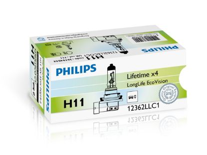 Bulb, spotlight H11 LongerLife Ecovision Bulb, spotlight H11 LongerLife Ecovision