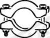 Clamping Piece, exhaust system -