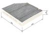 Filter, cabin air MERCEDES-BENZ - 206 835 01 00