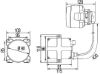 Insert, spotlight 90mm xenon parktuleta 12V