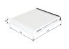 Filter, cabin air -