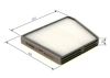 Filter, cabin air -