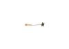 Warning Contact, brake pad wear -