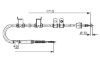 Cable Pull, parking brake -