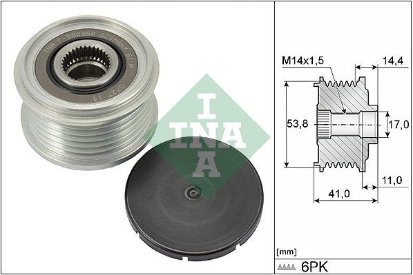Alternator Freewheel Clutch -