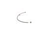 Warning Contact, brake pad wear -