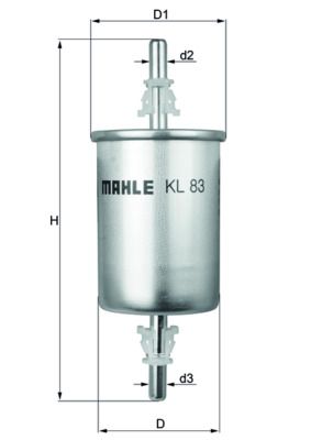Fuel Filter GENERAL MOTORS - 90530260