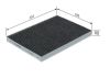 Filter, cabin air TESLA - 107273600B