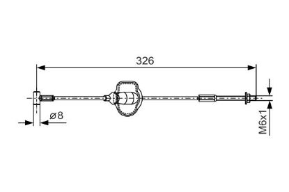 Cable Pull, parking brake -
