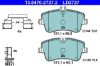 Brake Pad Set, disc brake MERCEDES-BENZ - 003 420 26 20