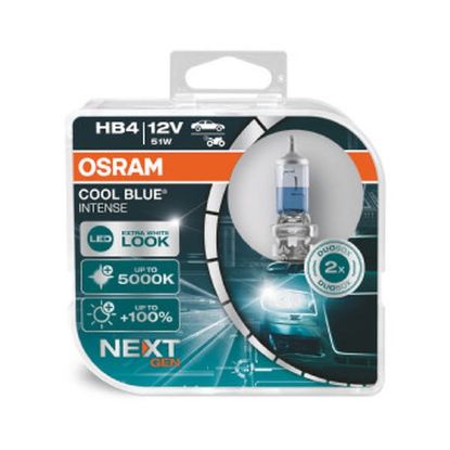 Bulb, spotlight HB4 Cool Blue Intense DUO 2tk NextGen