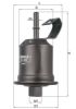 Fuel Filter G9809 - Toyota