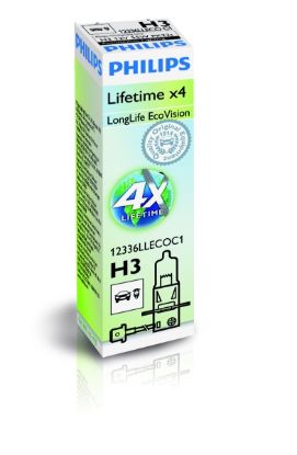 Bulb, spotlight H3 LongerLife Ecovision Bulb, spotlight H3 LongerLife Ecovision