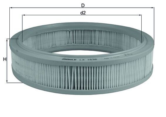 Air Filter Fiat