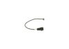 Warning Contact, brake pad wear -