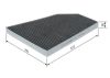 Filter, cabin air TESLA - 1039042-00-B