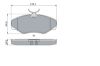 Brake Pad Set, disc brake RENAULT - 60 25 371 279