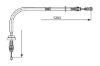 Cable Pull, parking brake -