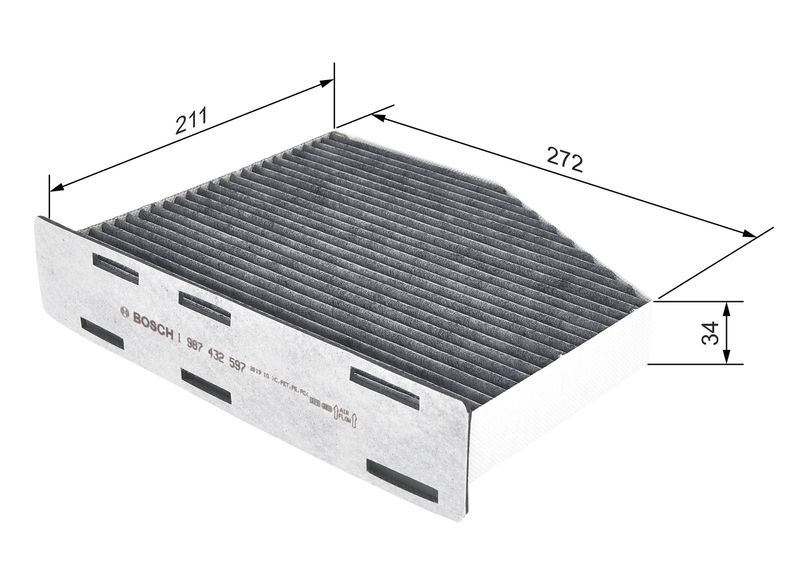 Filter, cabin air -