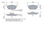 Brake Pad Set, disc brake VAG - 1J0 698 151 D