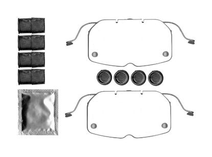 Accessory Kit, disc brake pad -