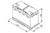 Starter Battery 70Ah 760A 278*175*190 - +