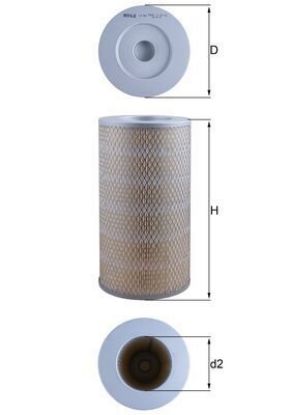 Air Filter HIACE IV Buss (LH1_) Air Filter HIACE IV Buss (LH1_)