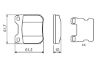 Brake Pad Set, disc brake -