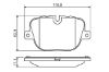 Brake Pad Set, disc brake LAND ROVER - LR025739