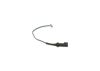 Warning Contact, brake pad wear -