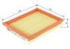 Air Filter COMBO (71_), CORSA B (S93)